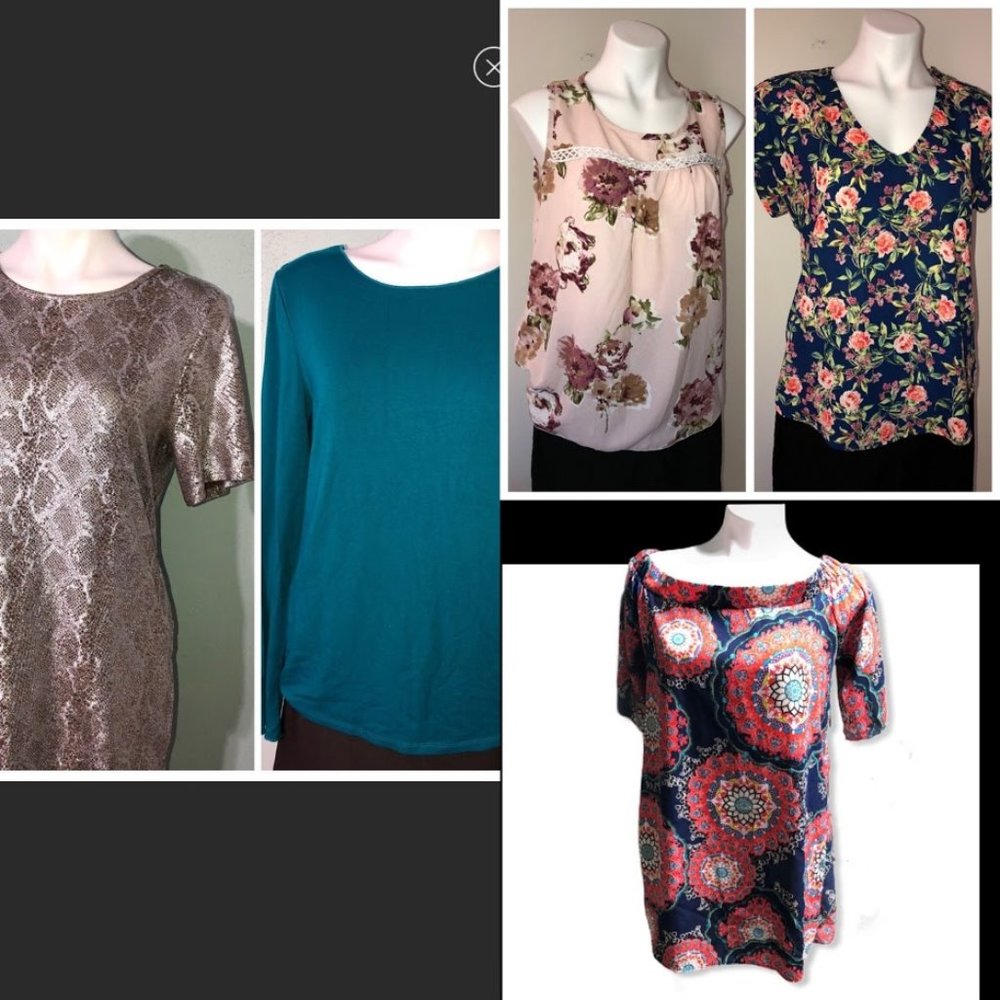 Ladies Bundle of Shirts-Sz L
